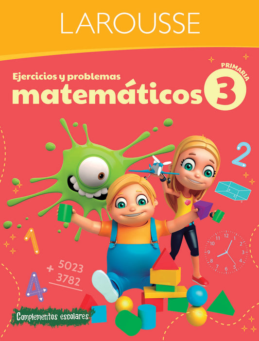 LIBRO EJERCICIOS Y PROBLEMAS MATEMATICOS 3 EDICIONES LAROUSSE MNK