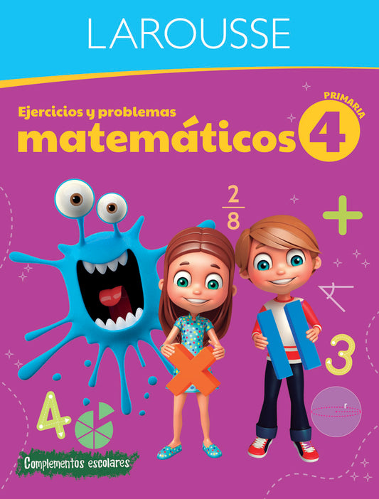 LIBRO EJERCICIOS Y PROBLEMAS MATEMATICOS 4 EDICIONES LAROUSSE MNK