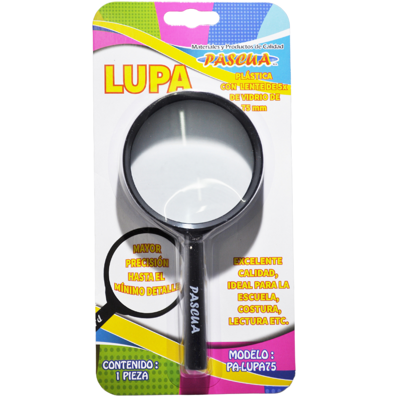 LUPA ARO PLASTICO 7.5 CM PASCUA