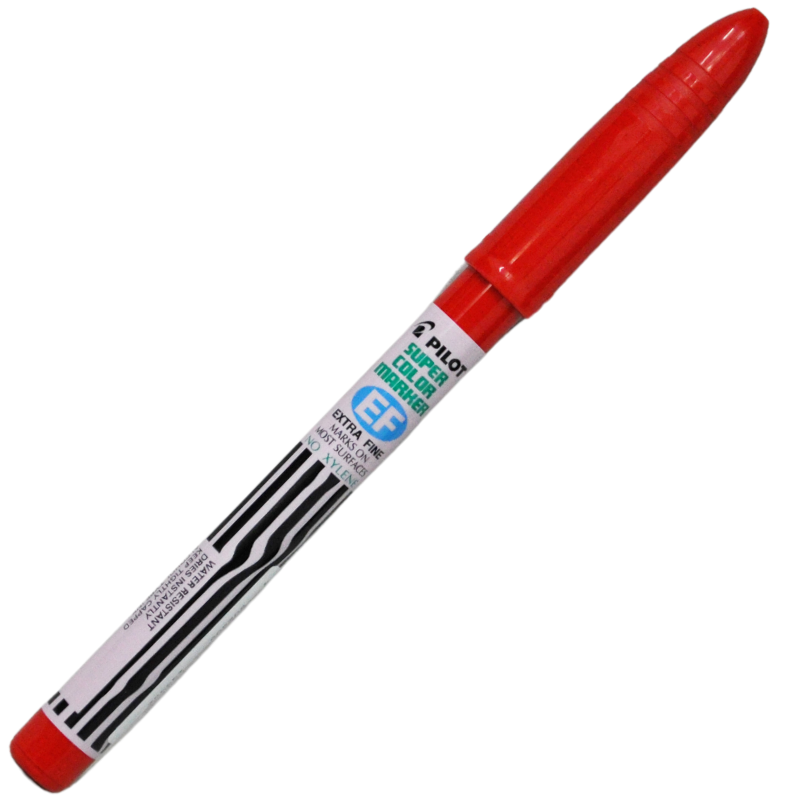 MARCADOR PERMANENTE EF FINO ROJO PILOT MNK