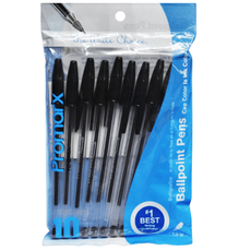 PLUMA MEDIANO NEGRO PROMARX 10 PZ MNK
