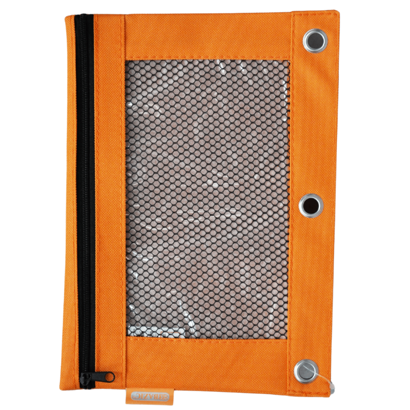 PORTALAPIZ TELA P/CARPETA COLORES PASTEL 810 BAZIC MNK