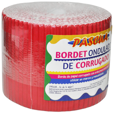 BORDETTE ROJO 5.7X15 MT PASCUA MNK