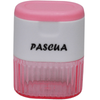 SACAPUNTAS GUARDABASURA VITRAL DOBLE PASCUA MNK