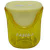 SACAPUNTAS GUARDABASURA TRANSPARENTE DOBLE PASCUA MNK