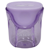 SACAPUNTAS GUARDABASURA TRANSPARENTE DOBLE PASCUA MNK