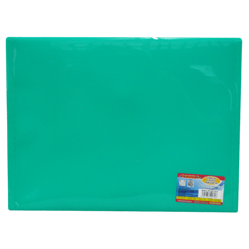 SOBRE PLASTICO COLORES C/BOTON PASCUA MNK