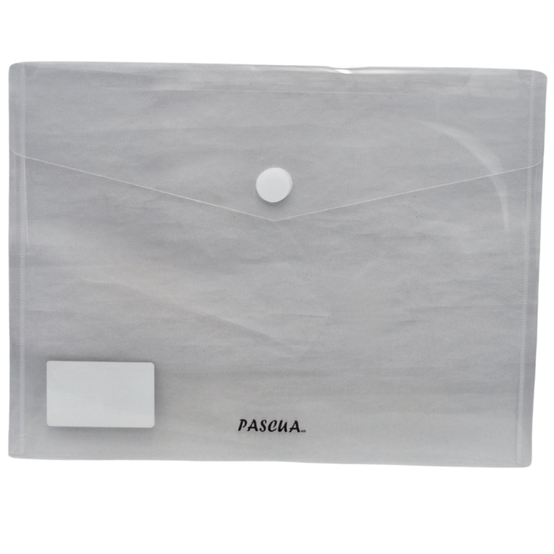 SOBRE PLASTICO COLORES C/BOTON PASCUA MNK