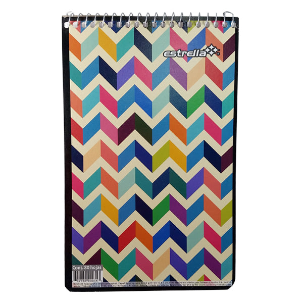 LIBRETA TAQUIGRAFIA CORTO ESPIRAL 80 HJ ESTRELLA