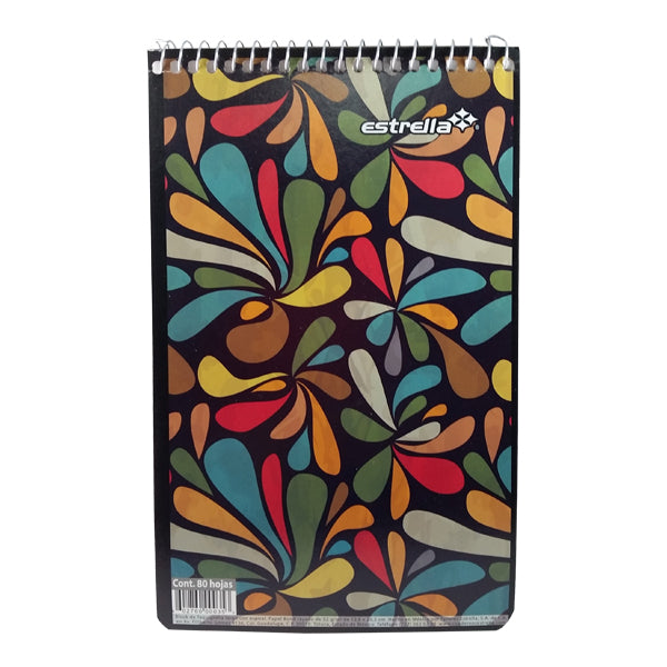 LIBRETA TAQUIGRAFIA CORTO ESPIRAL 80 HJ ESTRELLA