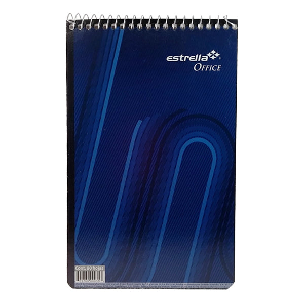 LIBRETA TAQUIGRAFIA LARGA ESPIRAL 80 HJ ESTRELLA