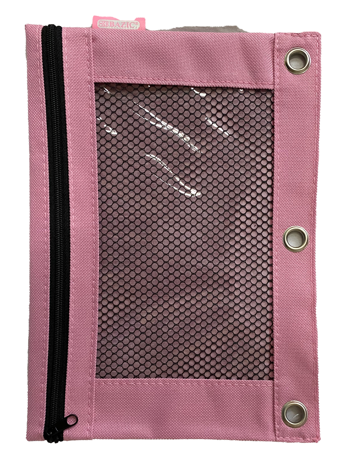 PORTALAPIZ TELA P/CARPETA COLORES PASTEL 810 BAZIC MNK
