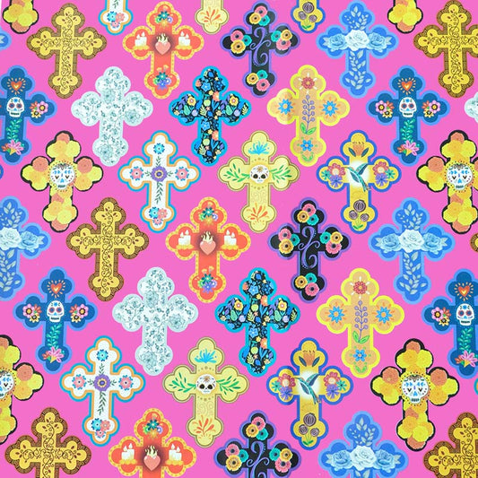 FONDO ALTAR CRUCES 86 X 50 CM 2226 HALLOWEEN PADI