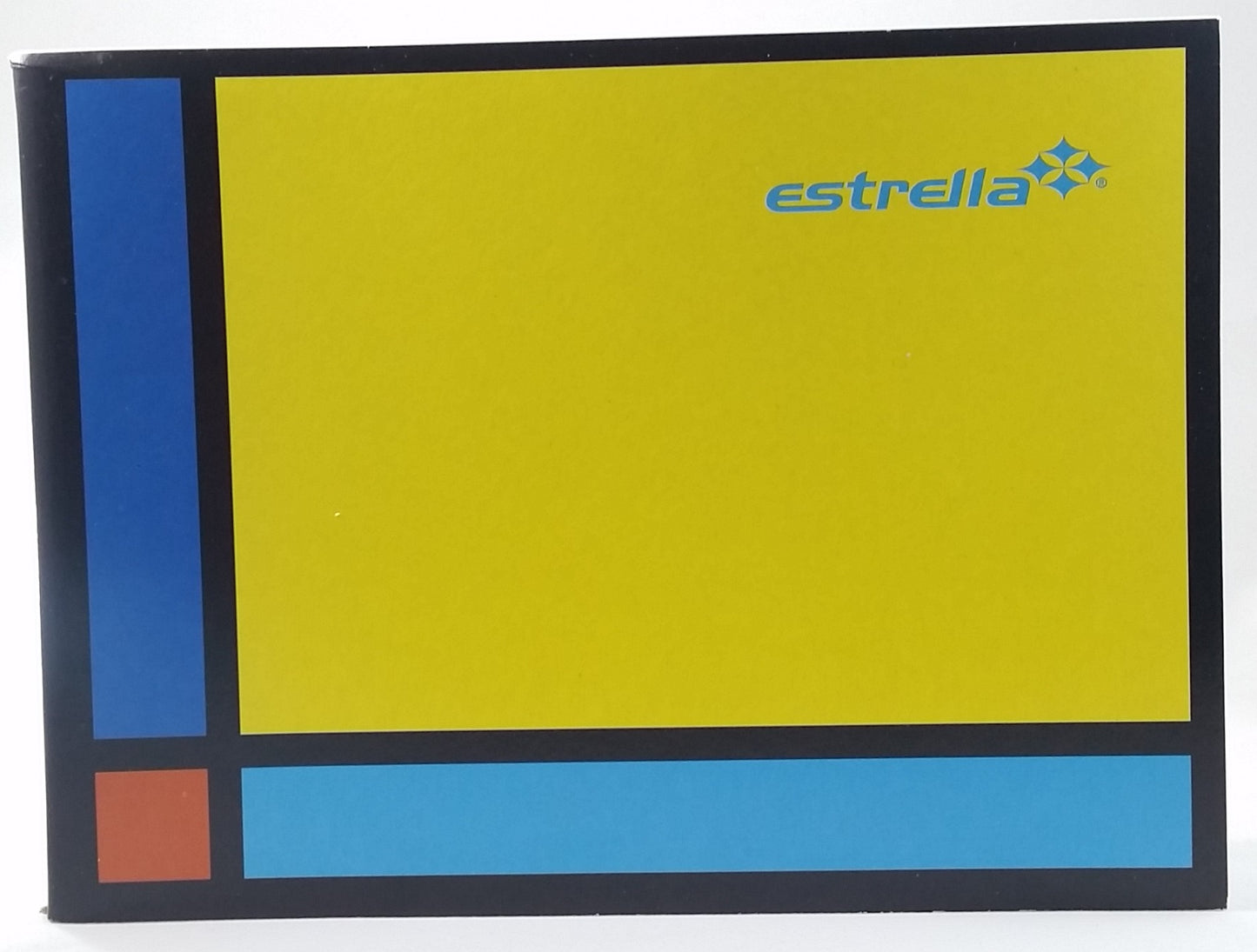 CUADERNO ITALIANO ENGRAPADO 100 HJ DOBLE RAYA ESTRELLA MNK