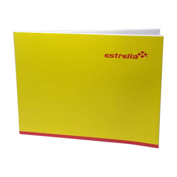 CUADERNO ITALIANO ENGRAPADO 50 HJ DOBLE RAYA ESTRELLA MNK