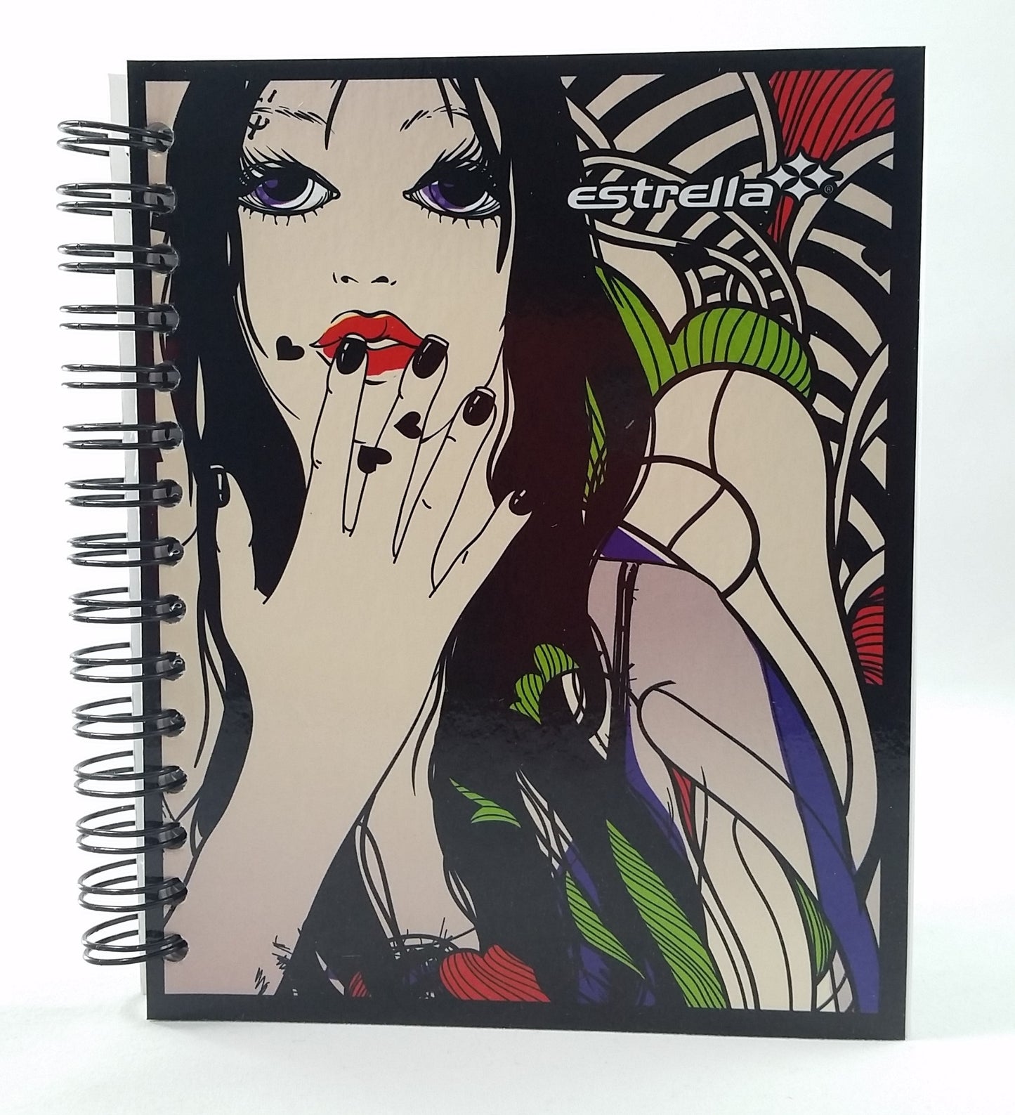 CUADERNO ESPIRAL MINI ANOTACIONES 100 HJ ESTRELLA MNK