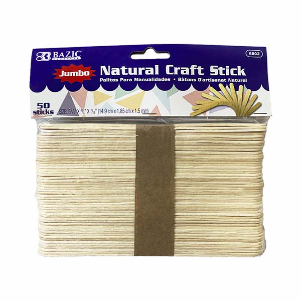 ABATELENGUAS NATURAL 50 PZ 6802 BAZIC MNK