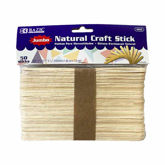 ABATELENGUAS NATURAL 50 PZ 6802 BAZIC MNK