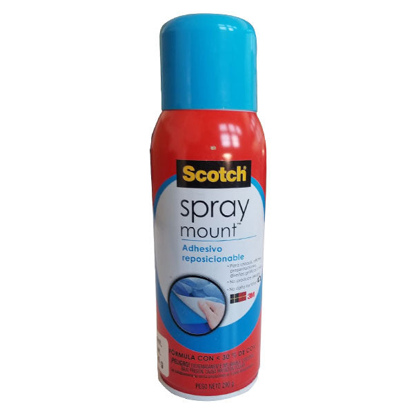 SPRAY ADHESIVO MOUNT REPOSICIONABLE 290 GR 3M