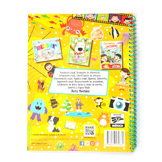 LIBRO RETOS MENTALES EDITORIAL GARCIA