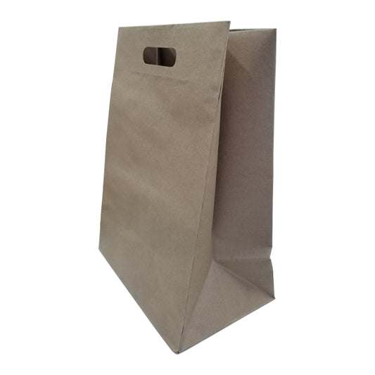 BOLSA REGALO GRANDE KRAFT TROQUELADA BOLSA