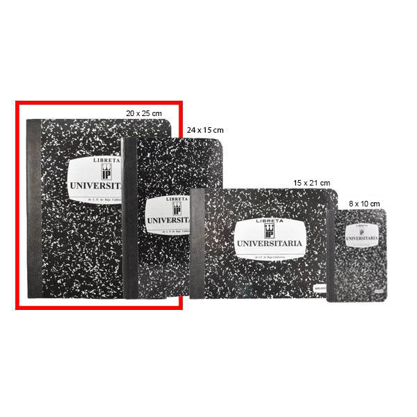 LIBRETA UNIVERSITARIA 100 HJ RAYA 1100-R MAYORISTA PAPELERA MNK