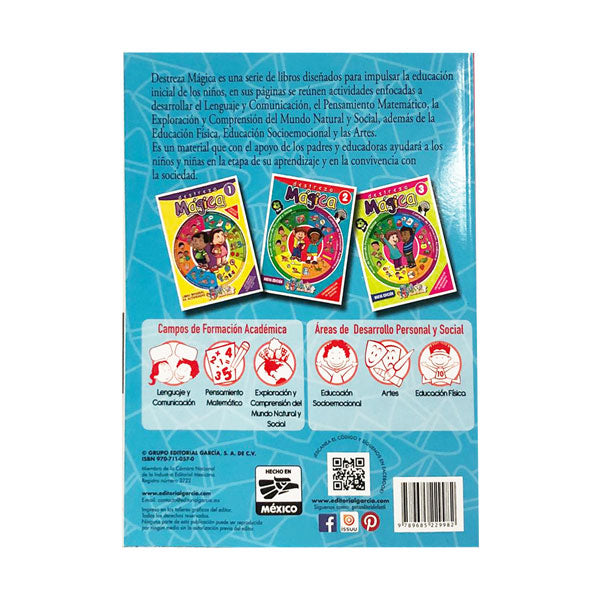 LIBRO ILUMINAR DESTREZA MAGICA #2 1202 EDITORIAL GARCIA MNK