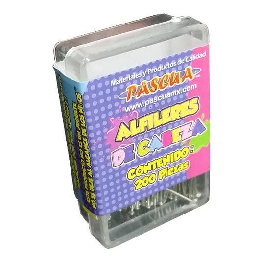 ALFILERES SENCILLOS 200 PZ PASCUA