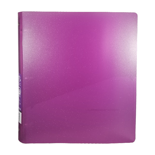 CARPETA 1 PULGADA FLEXIBLE GLITTER 3128 BAZIC MNK