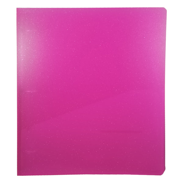 CARPETA 1 PULGADA FLEXIBLE GLITTER 3128 BAZIC MNK