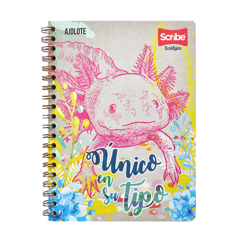 CUADERNO PROFESIONAL ESPIRAL ECOLOGICO C5 100 HJ SCRIBE MNK