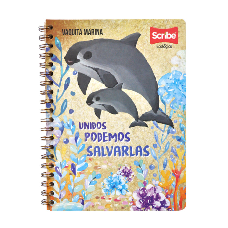 CUADERNO PROFESIONAL ESPIRAL ECOLOGICO C5 100 HJ SCRIBE MNK