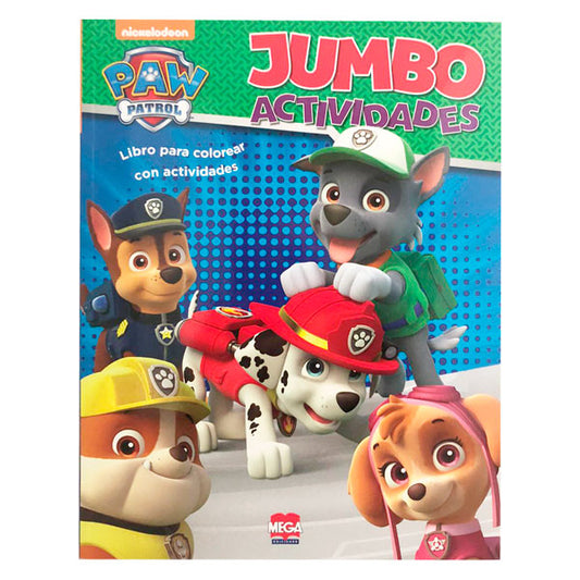 LIBRO ACTIVIDADES JUMBO PAW PATROL 5512  LAROUSSE MNK