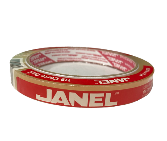 TAPE TRANSPARENTE 119 12X65 MT JANEL MNK