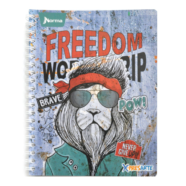 CUADERNO PROFESIONAL DOBLE ARGOLLA XPRESARTE 100 HJ RAYA NORMA