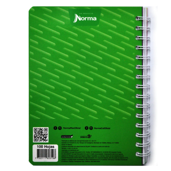 CUADERNO FRANCES DOBLE ARGOLLA 100 HJ RAYA NORMA MNK