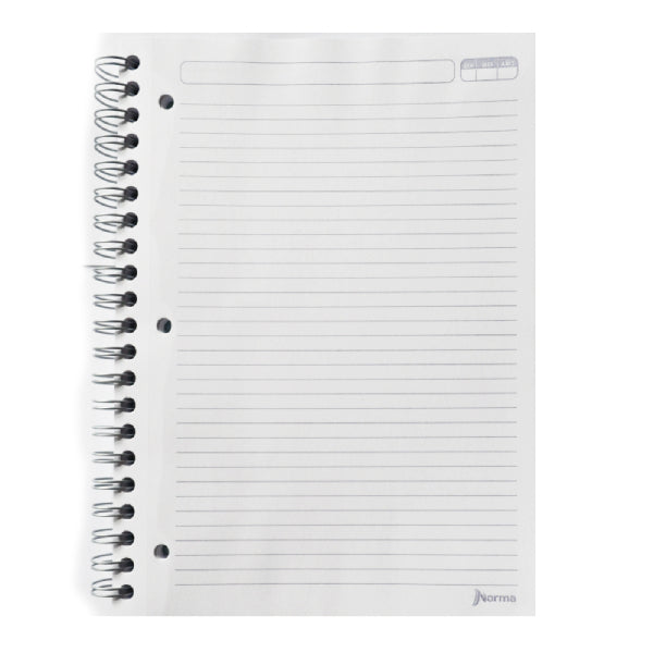 CUADERNO PROFESIONAL DOBLE ARGOLLA UNICAMPUS METALICO 120 HJ RAYA NORMA MNK