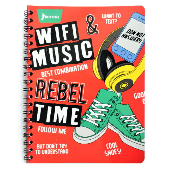 CUADERNO PROFESIONAL DOBLE ARGOLLA BASIC 100 HJ C7 NORMA MNK