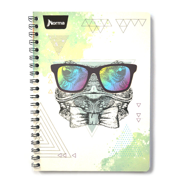 CUADERNO PROFESIONAL DOBLE ARGOLLA BASIC 100 HJ C5 NORMA MNK
