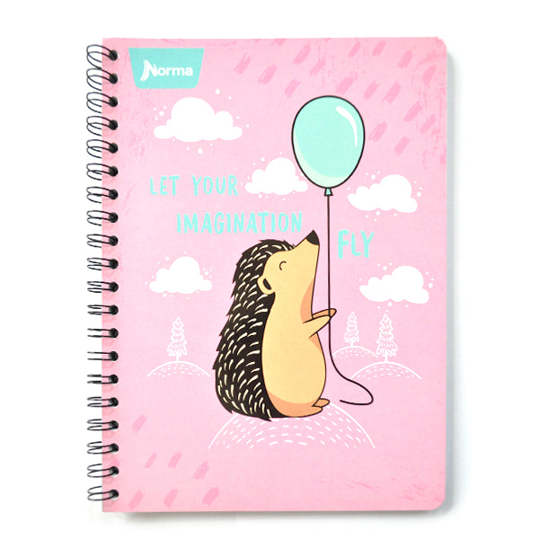 CUADERNO PROFESIONAL DOBLE ARGOLLA BASIC 100 HJ C5 NORMA MNK