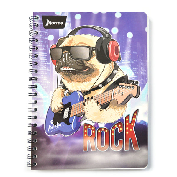 CUADERNO PROFESIONAL DOBLE ARGOLLA BASIC 100 HJ C5 NORMA MNK