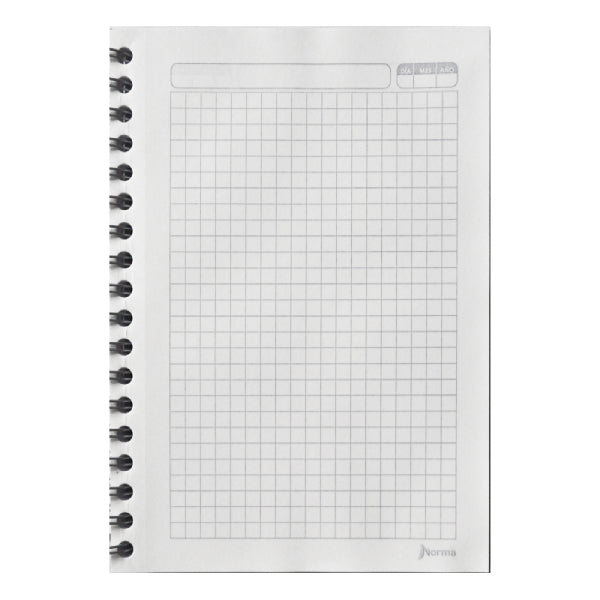 CUADERNO DOBLE ARGOLLA DURA BOOK UNICAMPUS METALICO 160 HJ C7  NORMA MNK