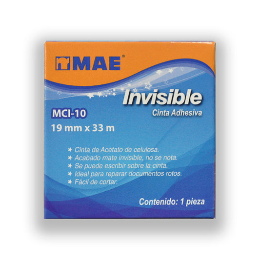 TAPE INVISIBLE 19X33 MCI-10 MAE
