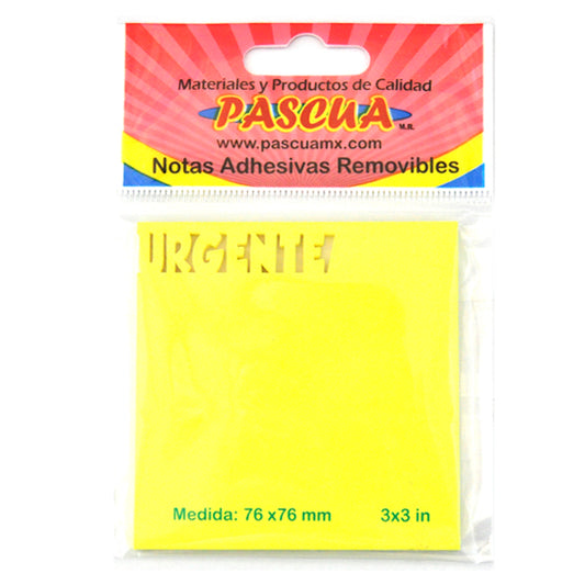 NOTAS ADHESIVAS FRASE URGENTE PASCUA
