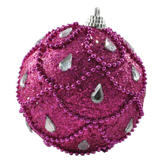 ESFERA 80 MM NAVIDAD HT-A07815 FIUSHA BRIDGECO