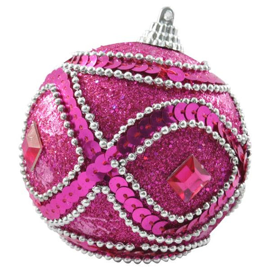 ESFERA 80 MM NAVIDAD HT-A60323 FIUSHA BRIDGECO