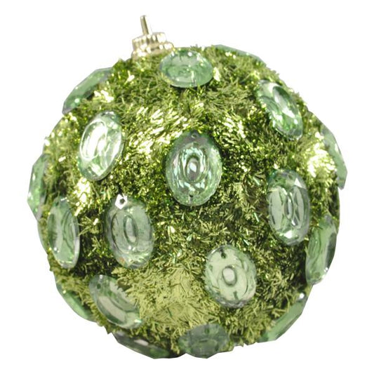 ESFERA 80 MM NAVIDAD HT-A08976 VERDE MANZANA BRIDGECO