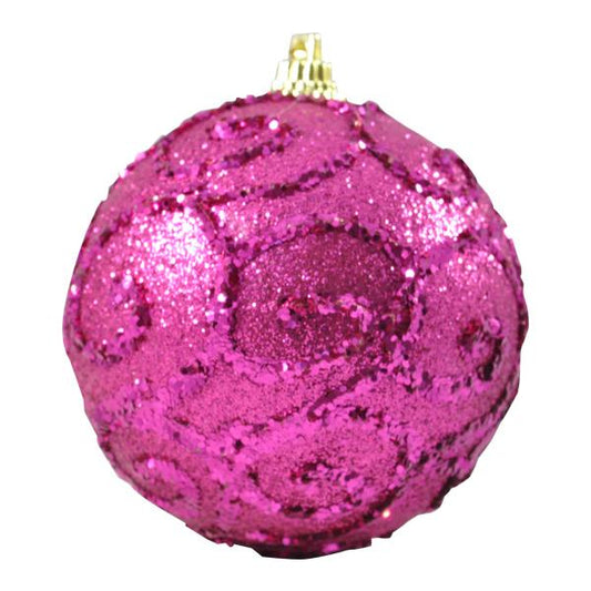 ESFERA 80 MM NAVIDAD HT-A01941 FIUSHA BRIDGECO