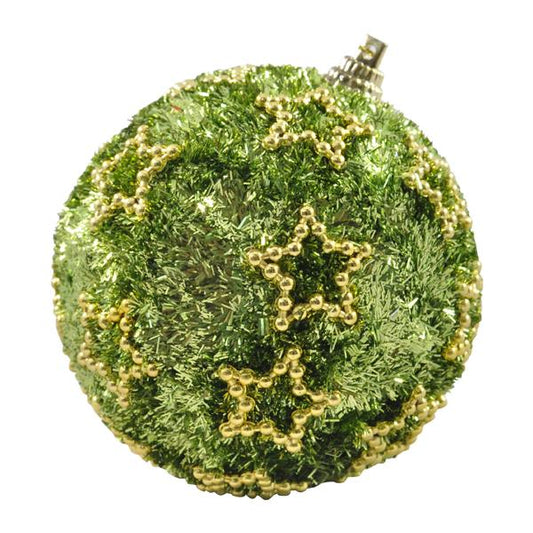 ESFERA 80 MM NAVIDAD HT-A09271 VERDE MANZANA BRIDGECO