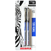 PLUMA J ROLLER GEL 0.7 MM NEGRO 2 PZ ZEBRA